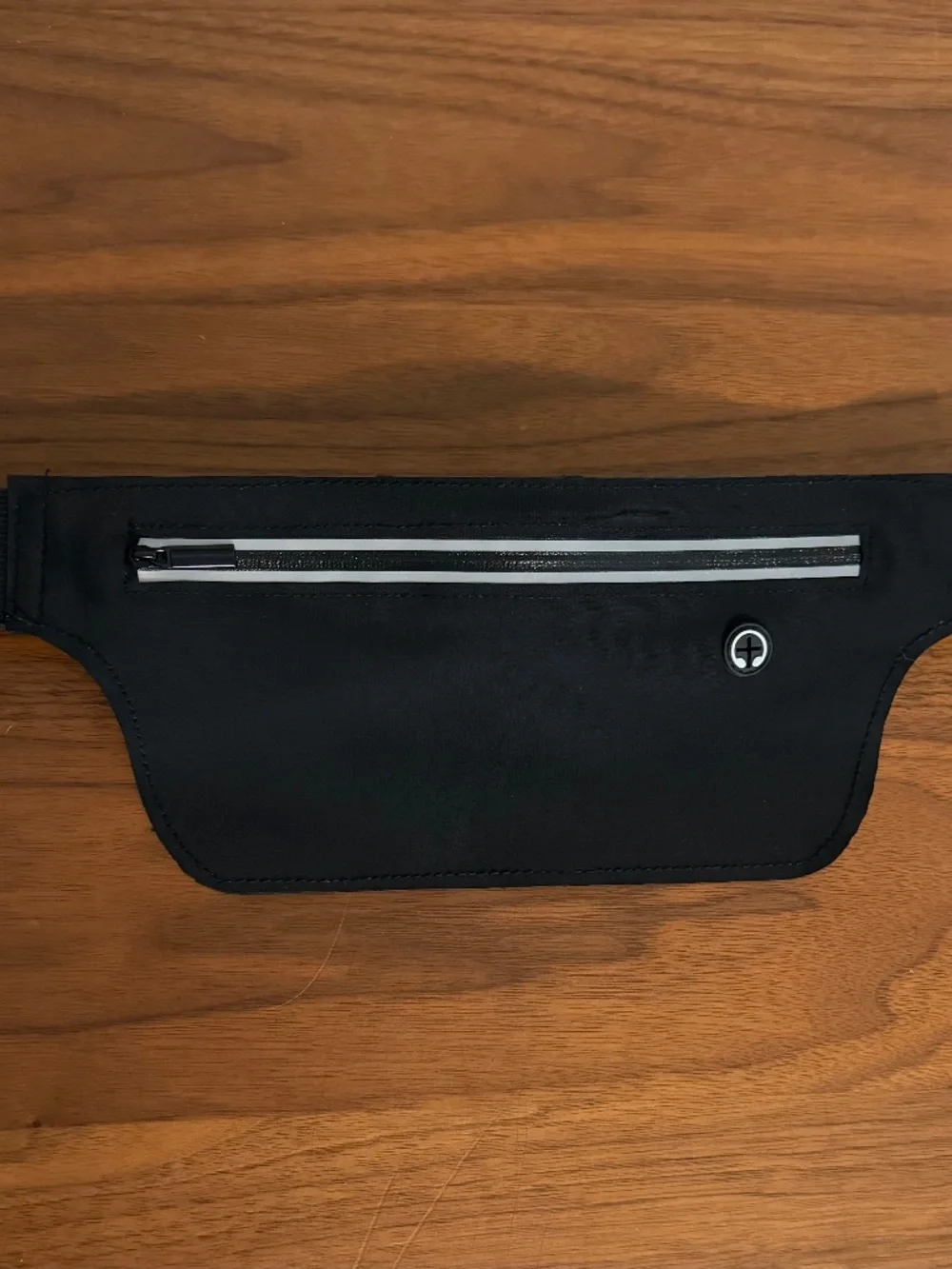 Slim Running Belt Waist Pack for Hiking & Workouts | Black
